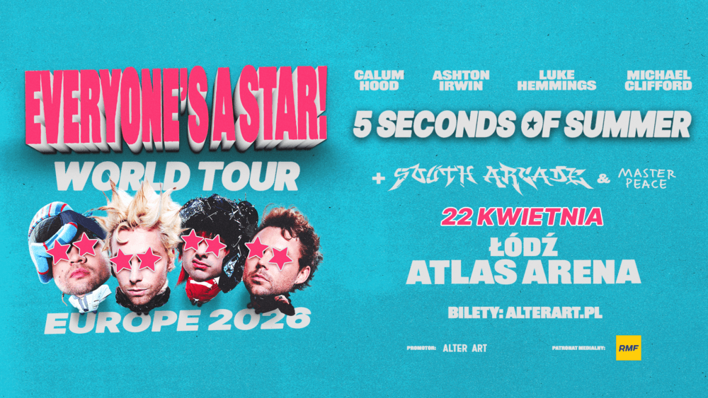 EVERYONE’S A STAR!: relacja z koncertu 5 Seconds of Summer w Łodzi